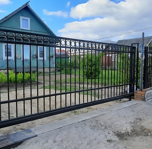 Ворота с электроприводом